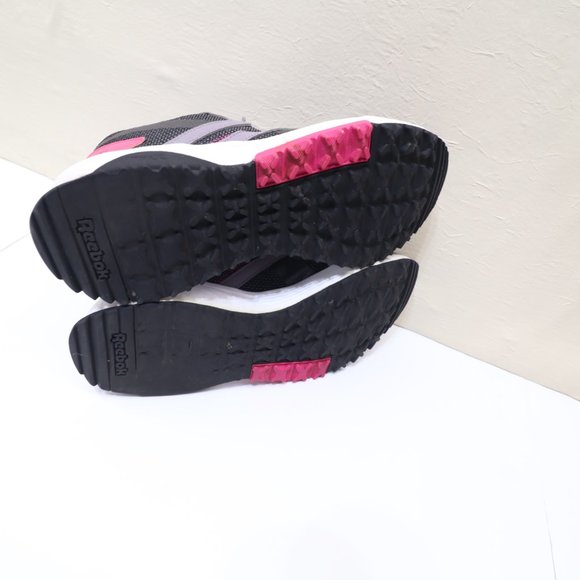 Reebok Trail Shoes Womens 9 Fuel Foam Gray Pink Charcoal White Athletic - Picture 3 of 14